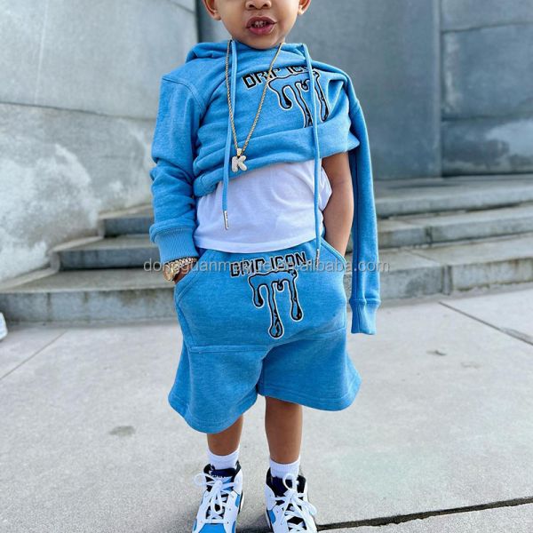 100% Cotton Children Clothing Sets Streetwear