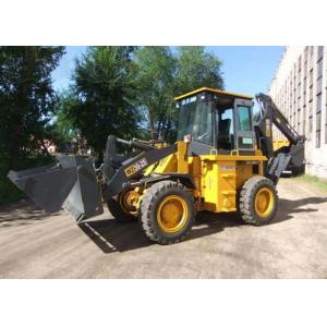 Low Noise Tractor with Bucket and Backhoe Wing Spread Support Leg 0.3M3 Digger