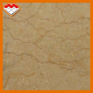 Golden Veins Beige Marble Stone Slab , Marble Style Bathroom Tiles
