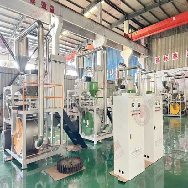 BS-32 Double Pipe Single Screw Extruding Making Machine With Cutter