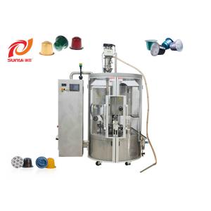 Aluminum Nespresso Coffee Capsule Filling Sealing Machine