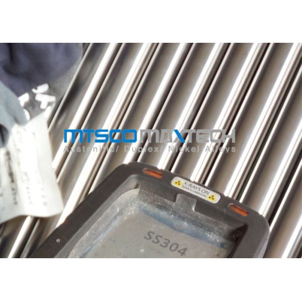 Buy High Density Bright Annealed 304 Stainless Steel Tube Seamless , PED at wholesale prices
