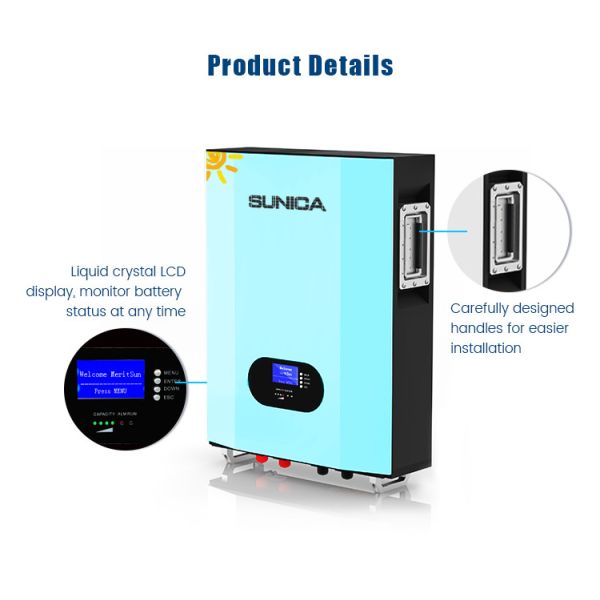 89Kg Energy Storage Solar PV Battery 48v 200ah RS485 Solar Power Wall