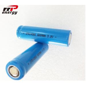 3.2V 14500 600mAh Llithium Ion Aa Rechargeable Battery High Rate 3C IEC CB MSDS
