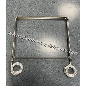 China High Power Flat Tubular Heating Element Oil Heater Side Mounted on sale