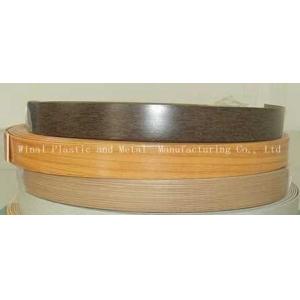 Furniture wood grain edge banding,PVC,ABS,double color,color & size can be customized.