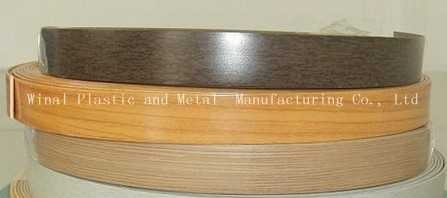 Buy Furniture wood grain edge banding,PVC,ABS,double color,color & size can be customized. at wholesale prices