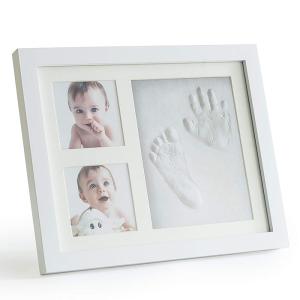 White Promotional Baby Clay Frame Return Gift For Kids Birthday Party