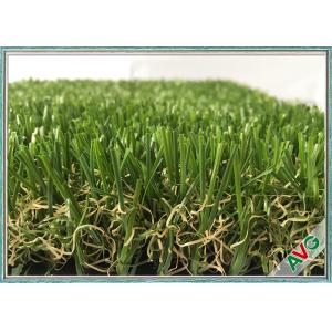 High Density Indoor Artificial Turf , Weather Resistant Landscaping Synthetic