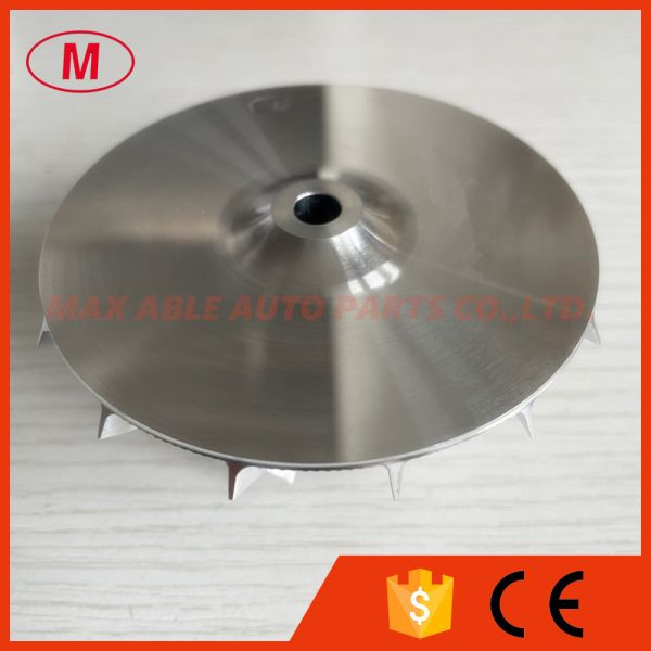 K27 50.12/80.93mm 7+7 blades high performance turbo milling/aluminum 2618/billet compressor wheel