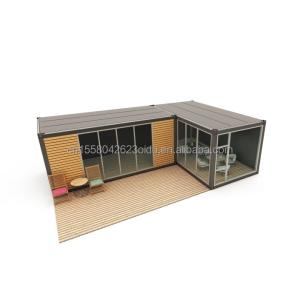 Customized Color Eco-Friendly Living Solution Prefab Steel Houses Combined with