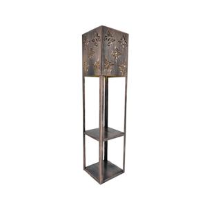 Quality Metal Solar Garden Butterfly Design LED Solar Flower Stand Planter Decorative Stand for sale