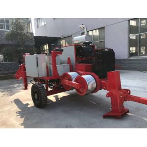 220 Kv 9 Ton Overhead Cable Tensioner Stringing Equipment 90kn
