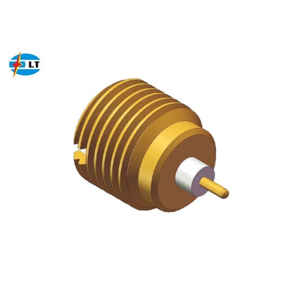 Buy 40GHz Brass Bulkhead SMP Male Plug Connector at wholesale prices