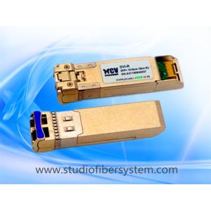 10KM dual 1310nm 10G SFP+ Transceiver module applied in Telecommunications room