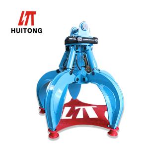 EC160 EC170 EC180 Hydraulic Orange Peel Grab For Waste Steel Transportation