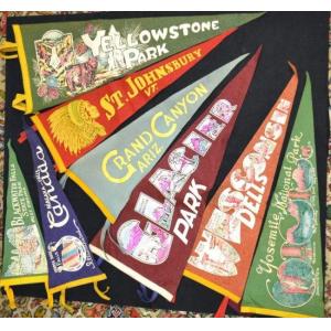 lightweight Wool Felt Pennant Flag 10x15cm Weather resistant