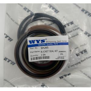 WYS Original Parts SH265 Excavator Bucket Seal Kit with 1 Year Warranty for