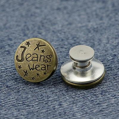 High Quality For Suit Decorative Custom Snap Jeans Rivet Embossed Metal Button Metal Press Snap Button
