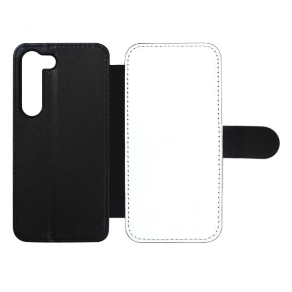 Classic Style Custom Designs Sublimation Leather Flip Wallet Phone Case For SamSung Galaxy S23 24 Ultra Plus