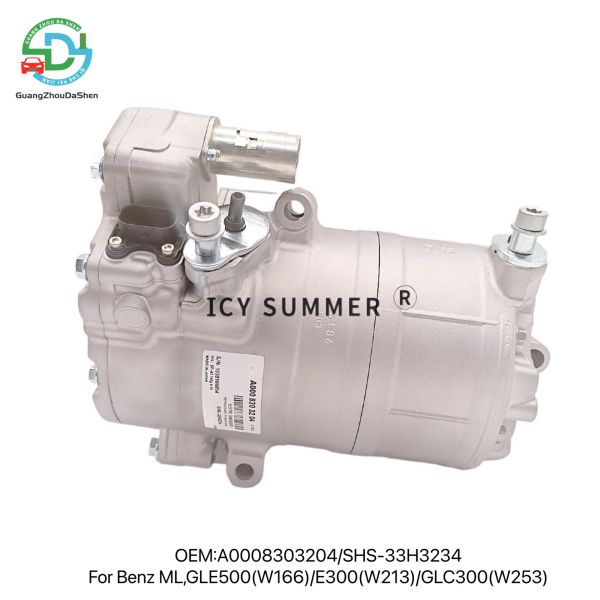 A0008303204 SHS-33H3234 Hybrid Compressor For Benz ML GLE500 W166 E300 W213