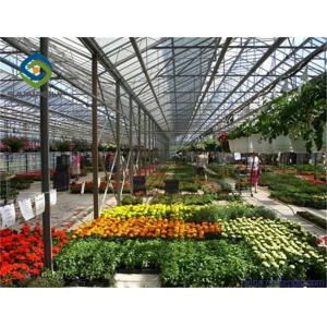 Arch Roof 10.8m PC Sheet Greenhouse Flower Growing