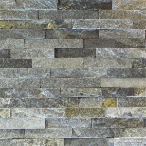 Slate Culture Stone Blue Quartzite Ledge Stone Panels with Flat Face, China Wall