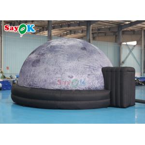 Craft 5m Diameter Dome Inflatable Planetarium Tent Custom Logo Pattern