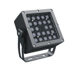 DMX512 Sqaure LED Flood Lights 24VDC With Optional Honeycomb Louver