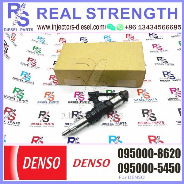 Buy Fuel Injector Assembly 095000-8621 Diesel Engine Fuel Injector 095000-8620 For MITSUBISHI 6M60T ME306200 ME307085 at wholesale prices