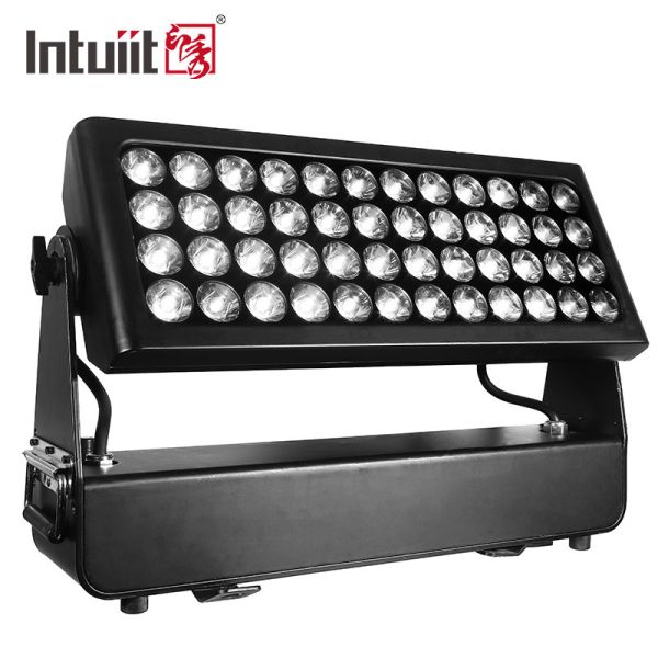 Buy IP65 Led Flood Light 48PCS 10W RGBW 4 In1 LED Outdoor City Color Wasll Washer For Garden Park Hotel Events at wholesale prices