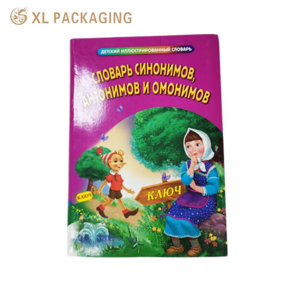 XL Packaging Custom Book Printing Wholesale Custom Paper Book Printing Hardcover