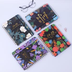 Elegant Rectangle Hardcover Notebook Printing 128gsm Matt Art Paper Natural