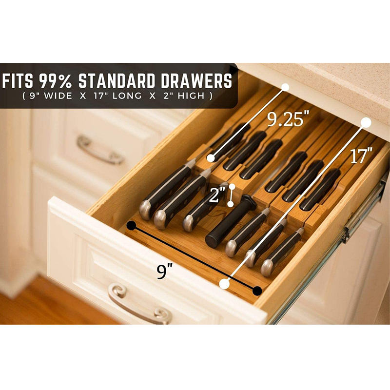 Blocks Roll Bags Direct Kitchen Knife Magnet Holder with Rivi Trimmed Block Organizer