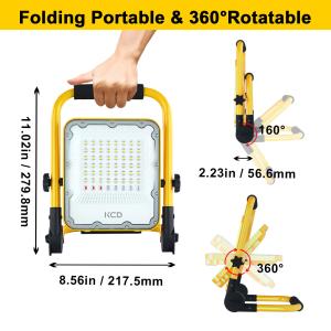 CE RoHS Multi-Function LED Portable Work Light KCD Temporary Emergency Lighting