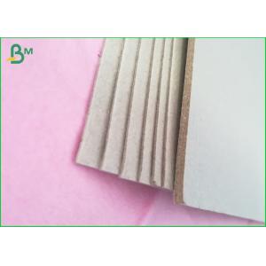 Laminated Triplex Grey Board Paper Hard Cardboard 1300gsm 1500gsm , Smooth