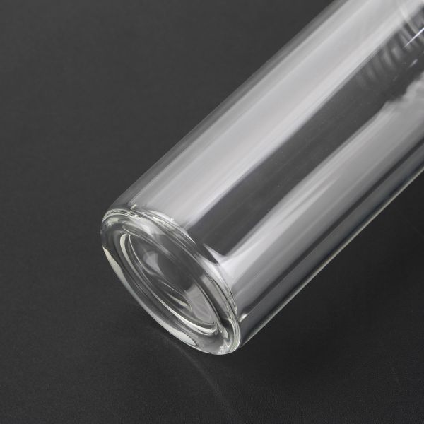 Food Grade Water Separating Loose Leaf Double Wall Glass Tea Infuser Custom