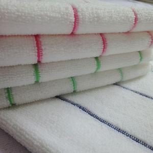 China White 100% polyester bath towel on sale