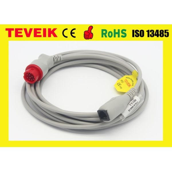 Buy Reusable Transducer Adapter Cables Round 12pin For HP Patient Monitor , A164A1A Type at wholesale prices