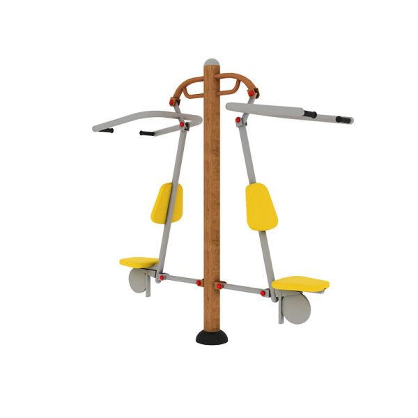 EN1176 Steel Pipe Outdoor Workout Equipment For Amusement Park