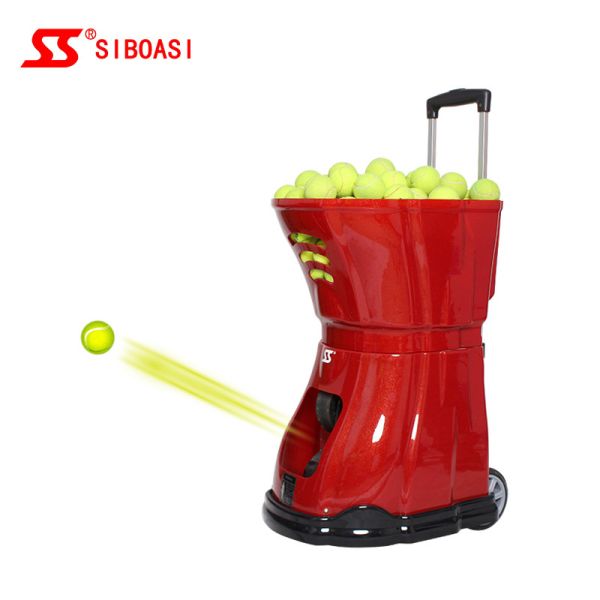Buy 120W 150 Balls Portable Tennis Feeder Machine Basic Function at wholesale prices