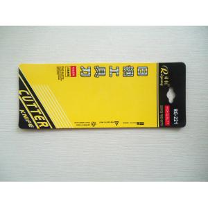 Colorful Blister Card Packing For Knife Packaging With Hang Hole