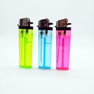 Customizable Disposable/Refillable Flint Plastic Lighter for Cigarette Smoking