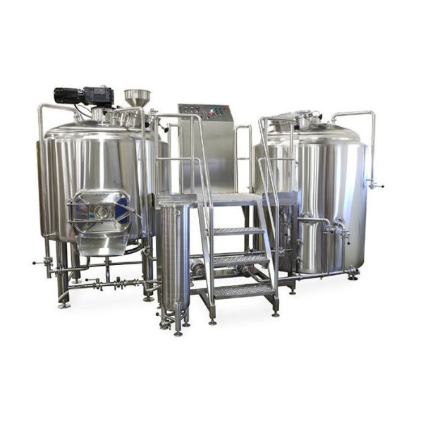 Buy 50MM PU Insulation 2 Vessel Brewing System at wholesale prices