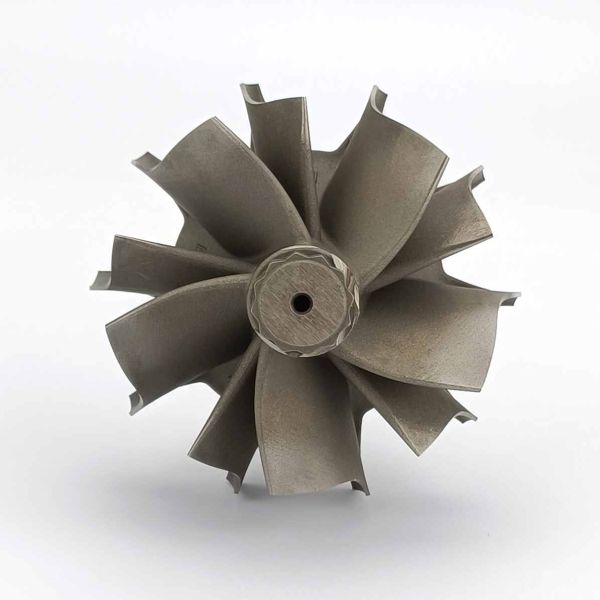 MS-TECH Turbo GTW38 Turbine Wheel Shaft 713215-4 FOR 841691-0003 Turbo Ind 74.17mm Exd 64.56mm Blades 5+5