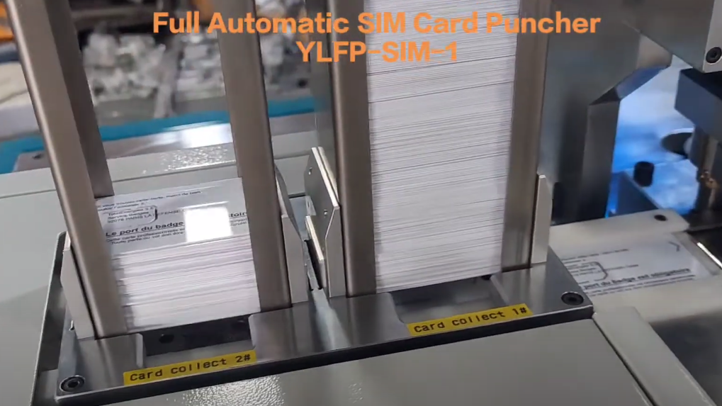 Full Automatic SIM Card Puncher 2FF 3FF 4FF GSM One Chip Card Cutter YLFP-SIM-1