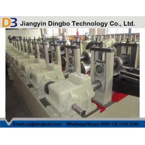 High Capacity Storage Rack Roll Forming Machine With 10-15m/min Forming Speed