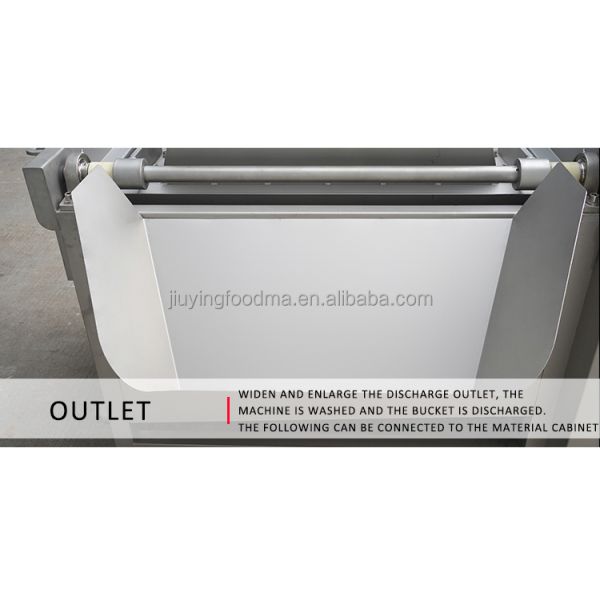 Jiuying 250L Single tank fruit and vegetable cleaning machine with full 304 stainless steel body