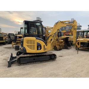 4 Cylinders 0.2cbm Bucket 40hp Used KOMATSU PC55 Digger
