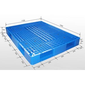 1400x1100 single faced heavy duty racking plastic pallet sale